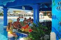 Resort Meliá Cayo Santa María - Bar en la piscina del hotel